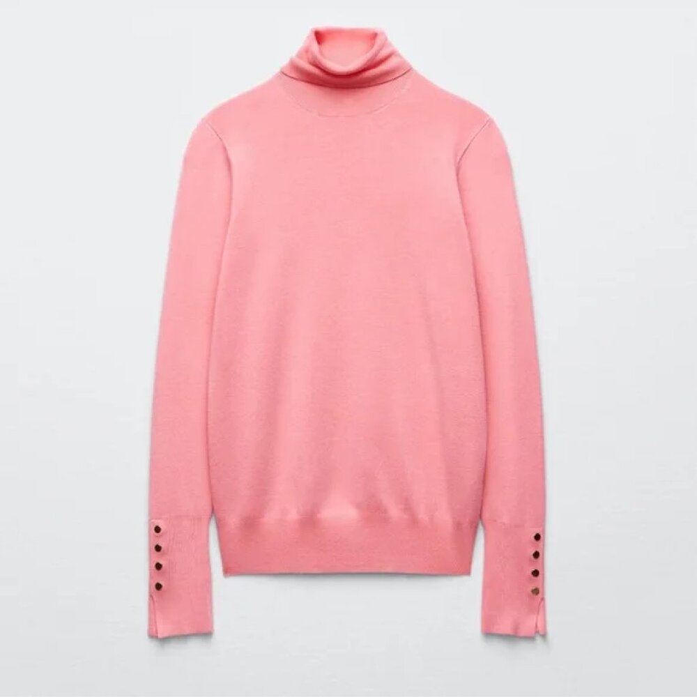 ZARA Basic Knit Sweater Turtleneck